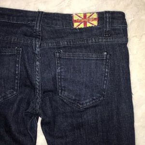 Dark wash soft machine jeans